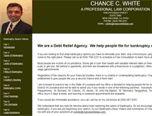 Tablet Screenshot of chancewhitelaw.com